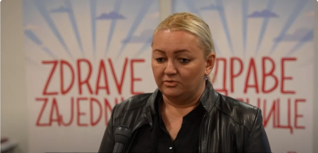 Grad Doboj, Sanja Ristikić o programu "Zdrave zajednice u Bosni i Hercegovini"
