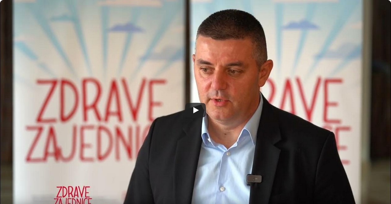 Dragan Vođević načelnik opštine Mrkonjić Grad o programu "Zdrave zajednice u Bosni i Hercegovini