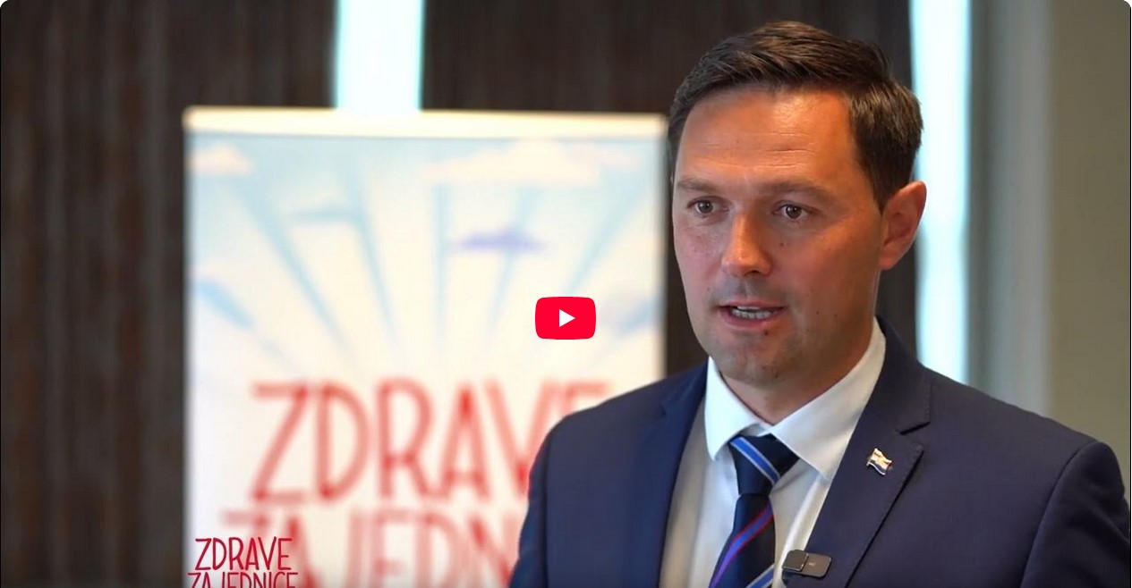 Ivan Buntić načelnik općine Tomislavgrad o programu "Zdrave zajednice u Bosni i Hercegovini"