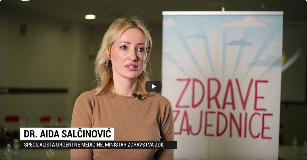 Ministrica zdravstva Zeničko- dobojskog kantona Aida Salčinović o promotivno preventivnim programima
